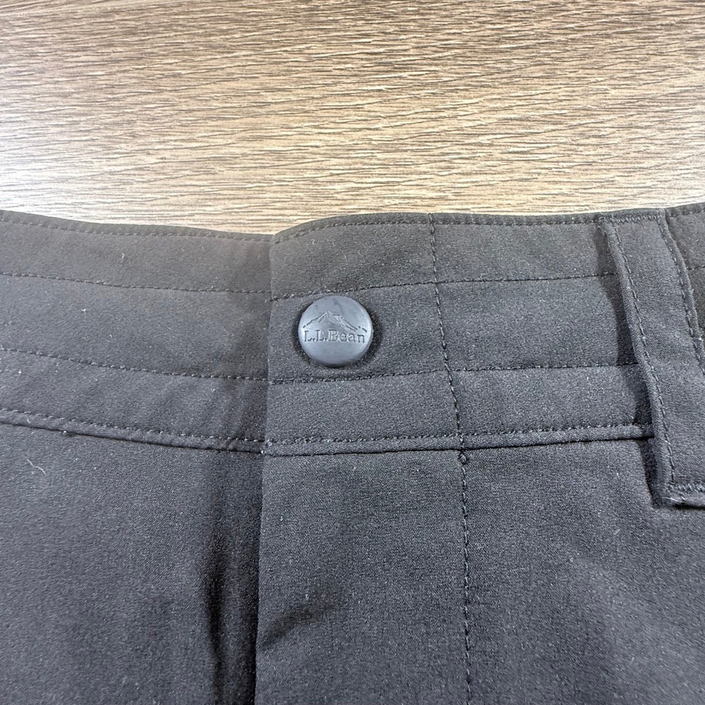 L.L. Bean Women's Multisport Trail Shorts, Black, SIze 10 Cargo Outdoor HIking - Picture 9 of 12